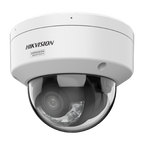 Camera IP dome 6MP Hikvision AcuSeek DS-2CD2167G3-LIS2UY, lentila 2.8 mm, IR si lumina alba 30 m