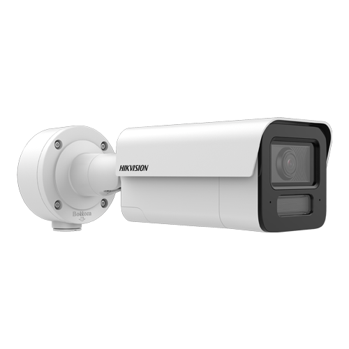 Camera IP bullet 4MP Hikvision DarkFighter iDS-2CD5T47G2-V-XS, lentila 4 mm, IR si lumina alba 80 m