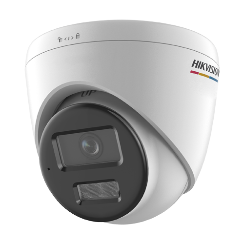 Camera IP turret 2MP Hikvision DS-2CD1327G2H-LIUF-SL, lentila 2.8 mm, IR si lumina alba 30 m