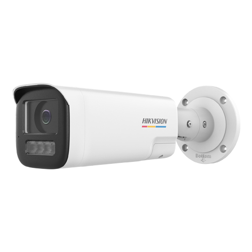 Camera IP bullet 4MP Hikvision DS-2CD1B47G2H-LIUF-SL, lentila 2.8 mm, IR si lumina alba 50 m