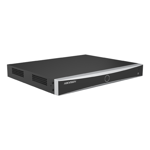 NVR 8 canale Hikvision AcuSeek DS-7608NXI-I2-8P-VPro, 8 porturi PoE, 4K, 2 HDD, recunoastere faciala