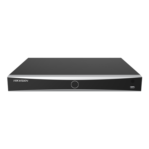NVR 8 canale Hikvision AcuSeek DS-7608NXI-I2-Vpro, pana la 32MP, alarma, 2 HDD 20 TB, HDMI 4K, rack
