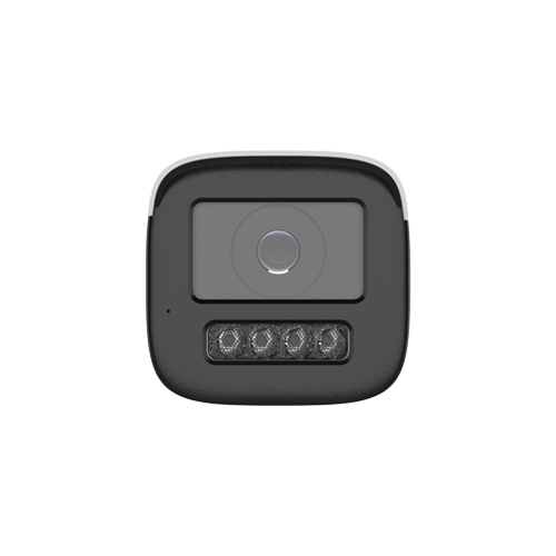 Camera IP bullet 4MP Hikvision DS-2CD1B43G2-LIU, lentila 4 mm, IR si lumina alba 60 m, microfon