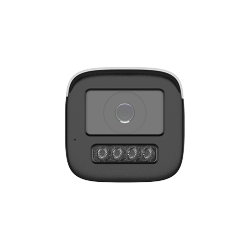 Camera IP bullet 4MP Hikvision DS-2CD1B43G2-LIUF, lentila 2.8 mm, IR si lumina alba 60 m, microfon