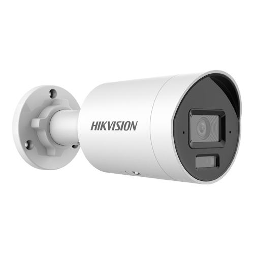 Camera IP bullet 6MP Hikvision AcuSense DS-2CD2063G2-LI2U, lentila 2.8 mm, IR si lumina alba 40 m