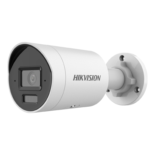 Camera IP bullet 6MP Hikvision AcuSense DS-2CD2063G2-LI2U, lentila 2.8 mm, IR si lumina alba 40 m