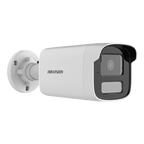 Camera IP bullet 4MP Hikvision DS-2CD1T43G2-LIUF, lentila 4 mm, IR si lumina alba 50 m, microfon