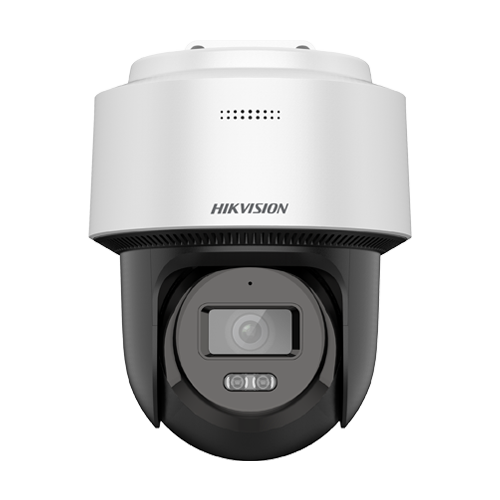 Camera IP PT 2MP Hikvision DS-2DE2C200MWG-E, lentila 2.8 mm, IR si lumina alba 30 m, microSD