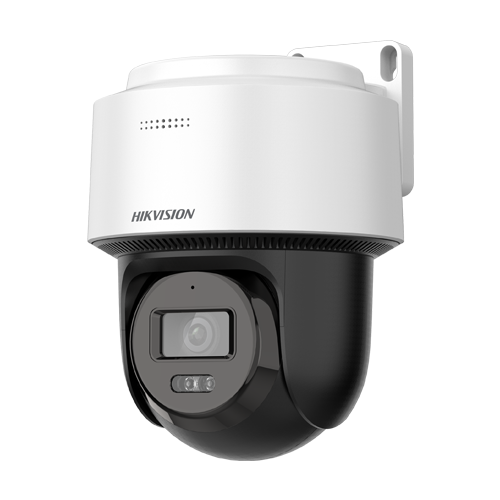 Camera IP PT 2MP Hikvision DS-2DE2C200MWG-E, lentila 2.8 mm, IR si lumina alba 30 m, microSD