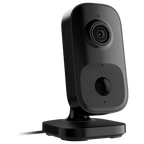 Camera IP de interior Ajax IndoorCam neagra, 4MP, Wi-Fi, senzor PIR, IR 8 m, detectie AI, unghi 110