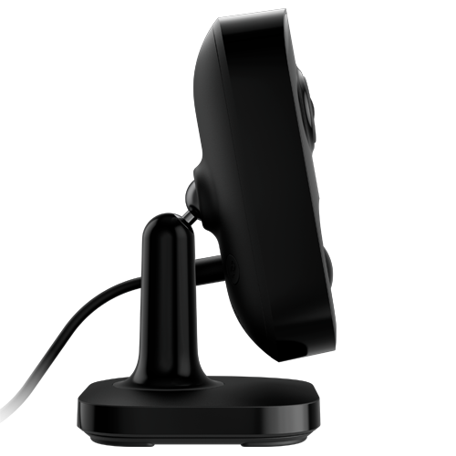 Camera IP de interior Ajax IndoorCam neagra, 4MP, Wi-Fi, senzor PIR, IR 8 m, detectie AI, unghi 110