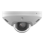 Camera IP dome 4MP Hikvision AcuSense DS-2CD2543G2-LIS2U, lentila 2.8 mm, IR si lumina alba 30 m