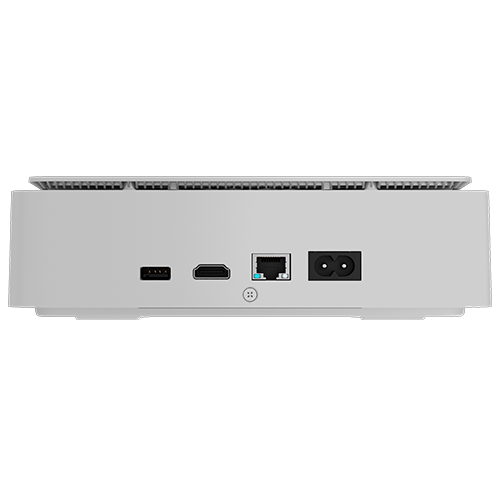 NVR Ajax cu 16 canale si iesire HDMI, alb, camere pana la 12MP, ONVIF si RTSP, 1 HDD 16 TB, Ethernet