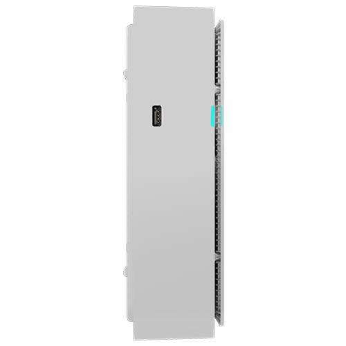 NVR Ajax cu 16 canale si iesire HDMI, alb, camere pana la 12MP, ONVIF si RTSP, 1 HDD 16 TB, Ethernet