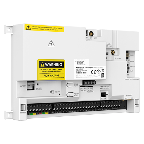 Centrala alarma hibrida Hikvision AX Hybrid PRO DS-PA502-96, 96 zone, 48 arii, LAN, Wi-Fi, Grad 2