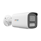 Camera IP bullet 4MP Hikvision DS-2CD1T47G3H-LIU, lentila 2.8 mm, IR si lumina alba 50 m, microfon
