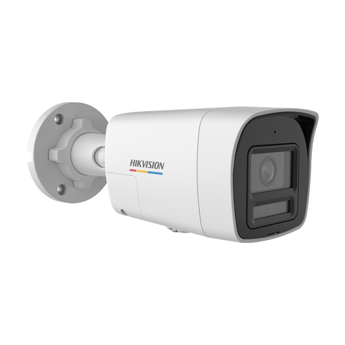 Camera IP bullet 4MP Hikvision DS-2CD1047G3H-LIUF-SL, lentila 2.8 mm, IR si lumina alba 30 m