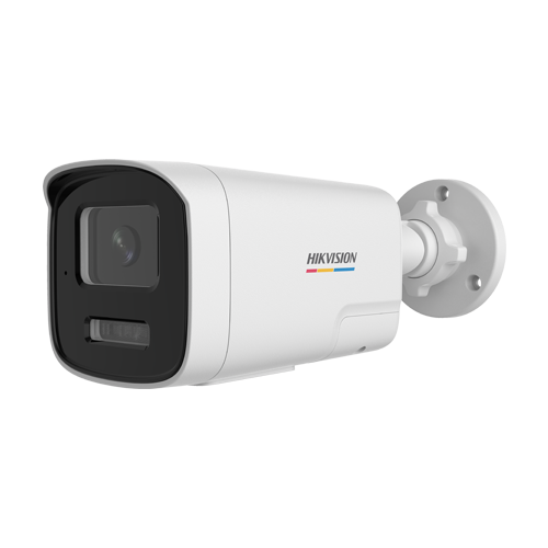 Camera IP bullet 4MP Hikvision DS-2CD1T47G3H-LIUF-SL, lentila 4 mm, IR si lumina alba 50 m