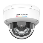 Camera IP dome 4MP Hikvision DS-2CD1147G3H-LIU, lentila 2.8 mm, IR si lumina alba 30 m, microfon