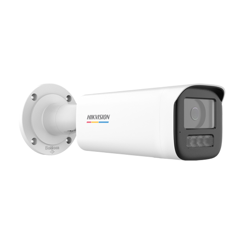Camera IP bullet 4MP Hikvision DS-2CD1B47G3H-LIU, lentila 2.8 mm, IR si lumina alba 50 m, microfon
