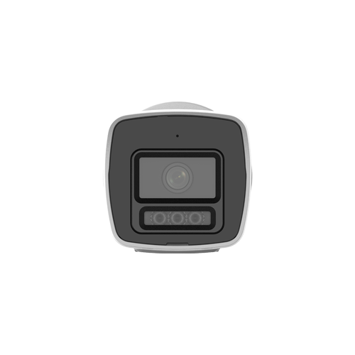 Camera IP bullet 4MP Hikvision DS-2CD1047G3H-LIU, lentila 2.8 mm, IR si lumina alba 30 m, microfon