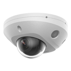 Camera IP dome 4MP Hikvision AcuSense DS-2CD2543G2-LIS2U, lentila 2.8 mm, IR si lumina alba 30 m