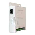 Sursa de alimentare Hikvision DS-2FA1205-C8 cu 8 iesiri 12V DC, 1A pe canal, 60W, pentru camere