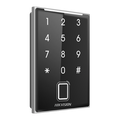 Cititor control acces Hikvision DS-K1109DKFB, card Mifare, amprenta si tastatura, Wiegand si RS-485