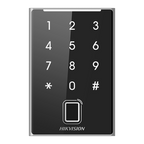 Cititor control acces Hikvision DS-K1109DKFB, card Mifare, amprenta si tastatura, Wiegand si RS-485