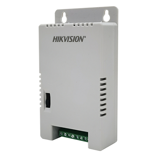 Sursa de alimentare Hikvision DS-2FA1225-C4 cu 4 iesiri 12V DC, 1A pe canal, 48W, pentru camere