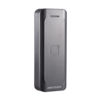 Cititor de proximitate Hikvision DS-K1802E pentru cartele EM 125 kHz, Wiegand 26/34, IP65, ingust