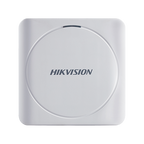 Cititor de proximitate Hikvision DS-K1801E pentru cartele EM 125 kHz, Wiegand 26/34, IP65, patrat