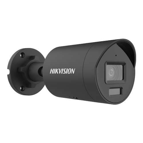 Camera IP bullet 4K Hikvision AcuSense DS-2CD2086G2H-IU neagra, lentila 2.8 mm, IR 40 m, microfon