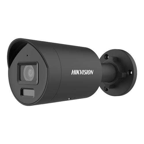 Camera IP bullet 4K Hikvision AcuSense DS-2CD2086G2H-IU neagra, lentila 2.8 mm, IR 40 m, microfon