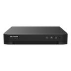 DVR hibrid 8 canale Hikvision AcuSense iDS-7208HQHI-M1-T, 3K + 2 IP, 1 HDD 10 TB, audio pe coaxial