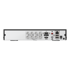 DVR hibrid 8 canale Hikvision AcuSense iDS-7208HQHI-M1-T, 3K + 2 IP, 1 HDD 10 TB, audio pe coaxial