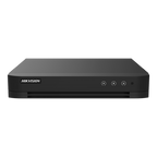 DVR hibrid 4 canale Hikvision AcuSense iDS-7204HUHI-M1-T, 5MP + 2 IP, 1 HDD 10 TB, audio pe coaxial