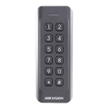 Cititor proximitate cu tastatura Hikvision DS-K1802MK, cartele Mifare 13.56 MHz, Wiegand, IP65