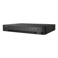 DVR hibrid 4 canale Hikvision AcuSense iDS-7204HUHI-M1-XT, 5MP + 4 IP, alarma, 1 HDD 10 TB, rack