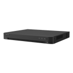 DVR hibrid 8 canale Hikvision AcuSense iDS-7208HTHI-M2-XT, 4K (8MP) + 8 IP, alarma, 2 HDD 12 TB