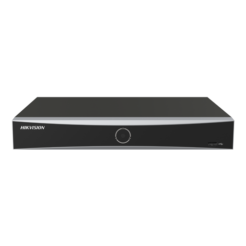NVR 4 canale Hikvision AcuSeek DS-7604NXI-K1-VPro, pana la 12MP, alarma, 1 HDD 16 TB, HDMI 4K, rack