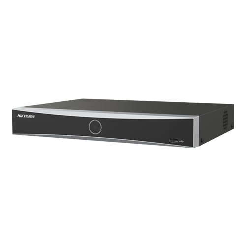 NVR 4 canale Hikvision AcuSeek DS-7604NXI-K1-4P-VPro, pana la 12MP, 4 porturi PoE, alarma, HDMI 4K