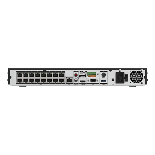 NVR 16 canale Hikvision AcuSeek DS-7616NXI-I2-16P-Vpro, pana la 32MP, 16 porturi PoE, alarma, rack