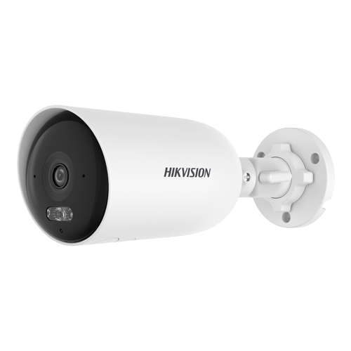 Camera 4G 4MP Hikvision DS-2CFS04-4G cu panou solar, lentila 2.8 mm, IR si lumina alba 30 m, IP66