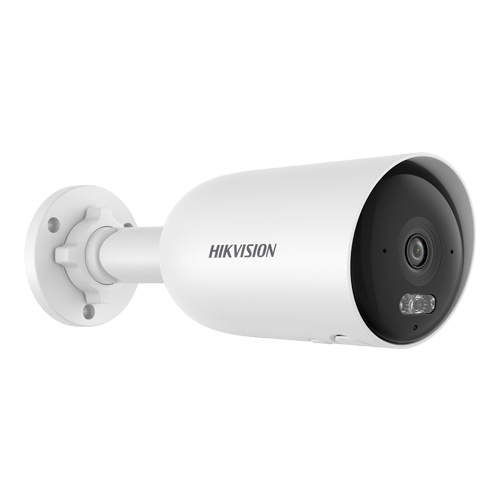 Camera 4G 4MP Hikvision DS-2CFS04-4G cu panou solar, lentila 2.8 mm, IR si lumina alba 30 m, IP66