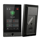 Tastatura touchscreen 7 inch Hikvision DS-PK670MDW-HWE neagra, AX Hybrid PRO, tag, Wi-Fi, PoE