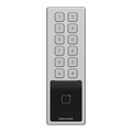 Tastatura de exterior Hikvision DS-PK502MDX pentru AX Hybrid PRO, PIN si tag Mifare, IP66, IK08