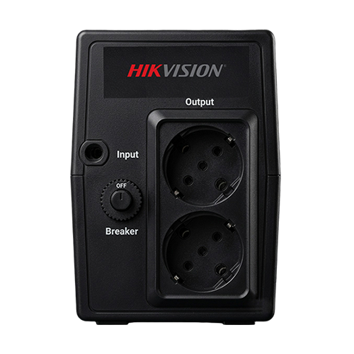 UPS line-interactive Hikvision DS-UPS600-R de 600VA / 360W, AVR, 2 prize Schuko, acumulator 7Ah