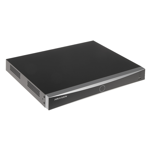 NVR 16 canale Hikvision AcuSense DS-7616NXI-I2-S, pana la 12MP, alarma, 2 HDD 10 TB, HDMI 4K