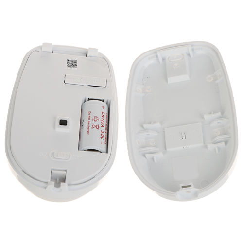 Detector de miscare PIR wireless Hikvision AX PRO DS-PDP15P-EG2-WE alb, 15 m, imunitate 30 kg